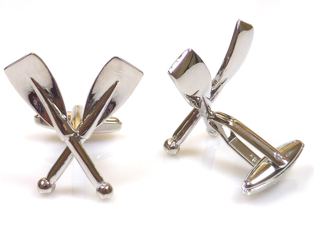 Rowing,  oars cufflinks