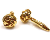 Gold Love Knot Cufflinks