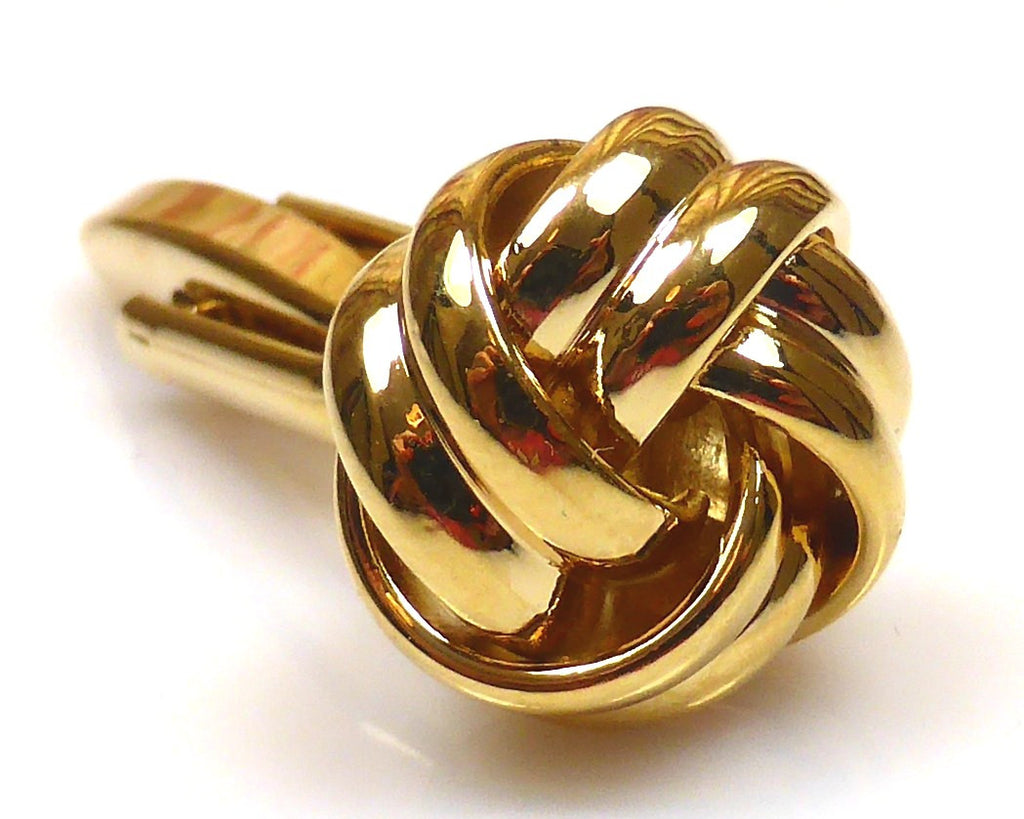 Gold Love Knot Cufflinks