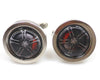 Sports car alloys cufflinks