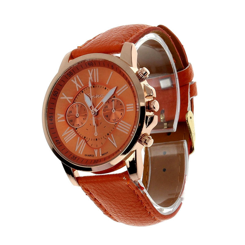 Quartz Roman numeral watch