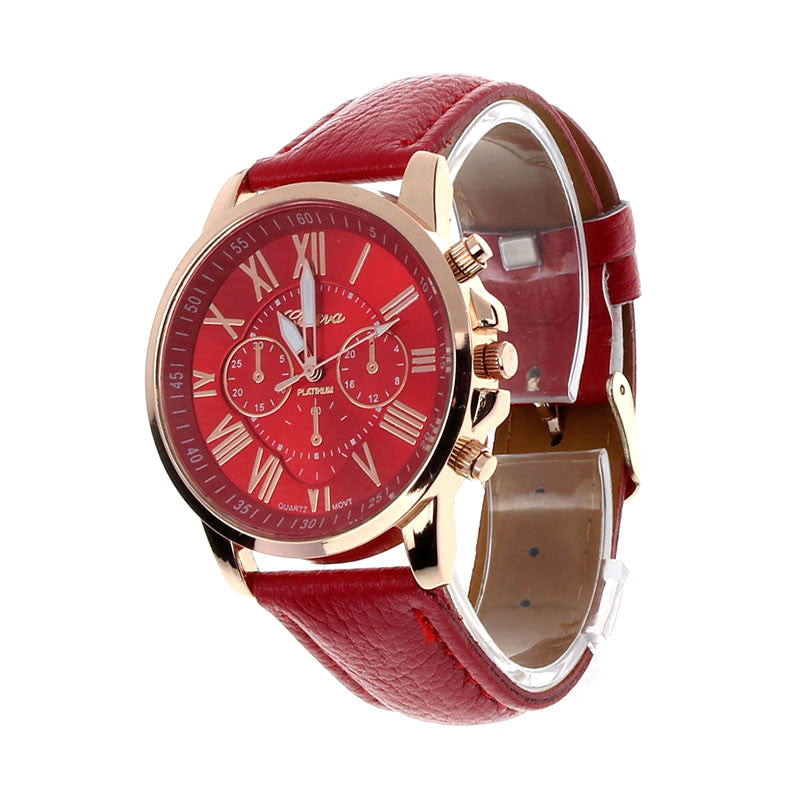 Quartz Roman numeral watch