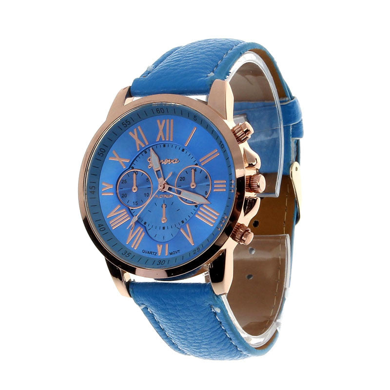 Quartz Roman numeral watch