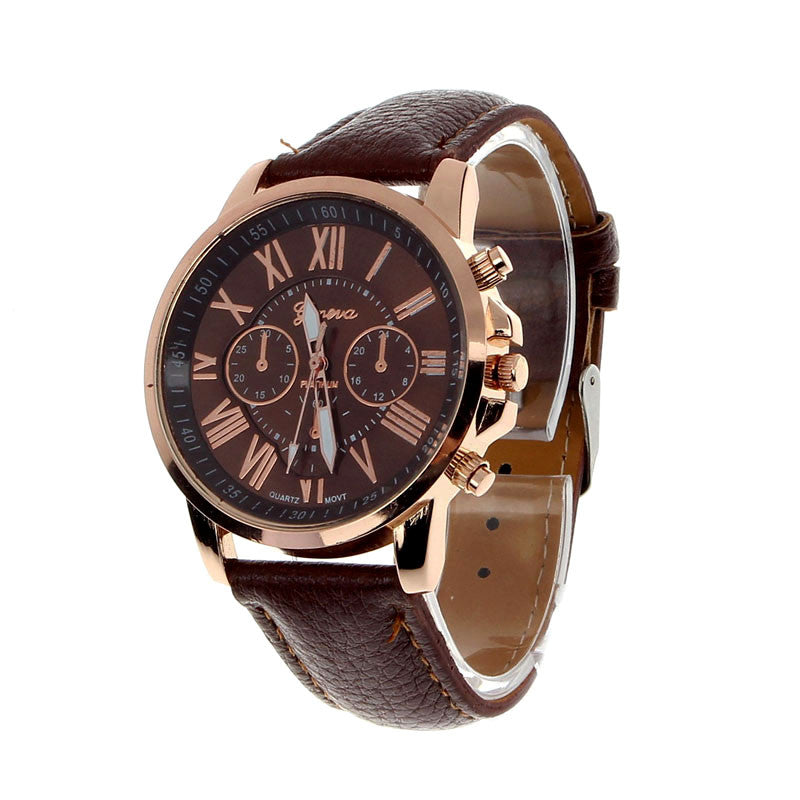 Quartz Roman numeral watch