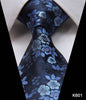 Blue  Floral  Paisley 100% Silk Tie