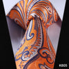 Blue  Floral  Paisley 100% Silk Tie