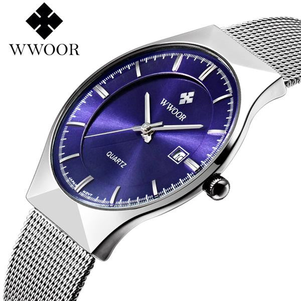 Steel Casual Quartz Watch