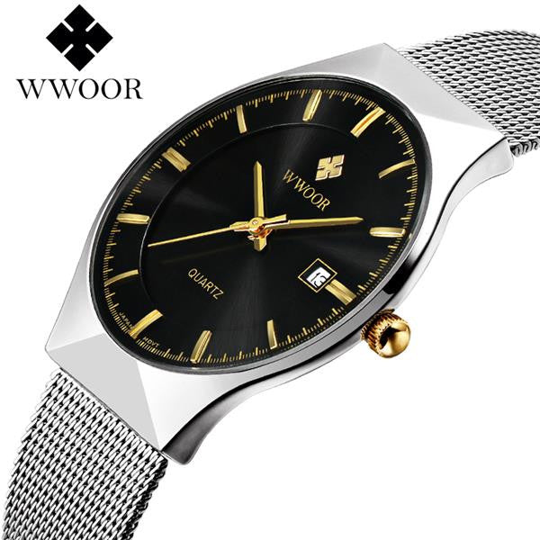 Steel Casual Quartz Watch