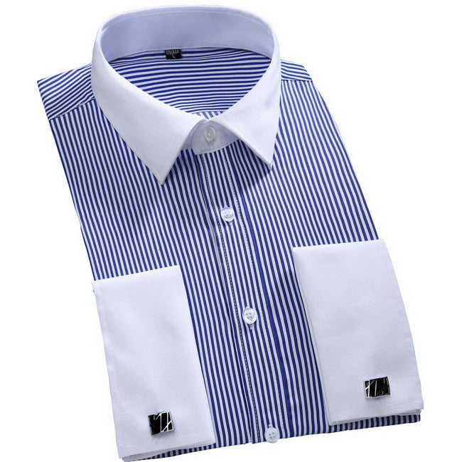 French Cuff Stripe Shirt