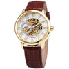 Forsining 3d Logo Royal Black Gold Mechanical Watch