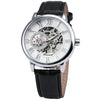 Forsining 3d Logo Royal Black Gold Mechanical Watch