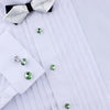 Silver Cufflinks and Studs Tuxedo Set