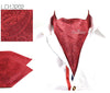 Formal Cravat Ascot Scrunch Silk Scarf