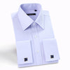 French Cuff Peaked Collar Shirt