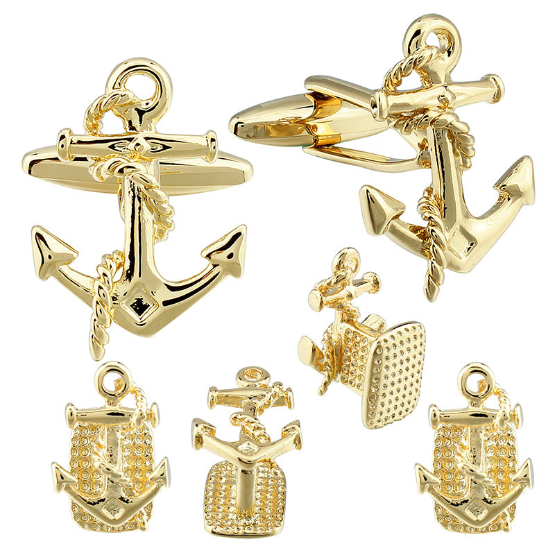 Anchors Cufflinks with Studs