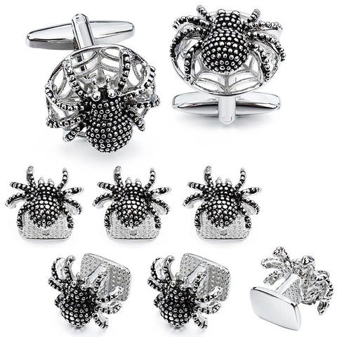 Crystal Cufflinks and Studs Sets