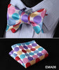 Polka Dot Men Bow Tie Set