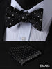 Polka Dot Men Bow Tie Set