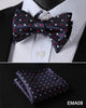 Polka Dot Men Bow Tie Set