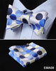 Polka Dot Men Bow Tie Set