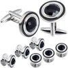 Crystal Cufflinks and Studs Sets