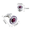 Crystal Cufflinks and Studs Sets