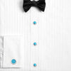 Turquoise Cufflinks Tuxedo Studs Set