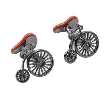 GUCCI INSPIRED BLACK GUN PLATED CUFFLINKS