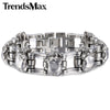 Trendsmax Chain Skulls Bracelet