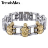 Trendsmax Chain Skulls Bracelet