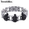 Trendsmax Chain Skulls Bracelet