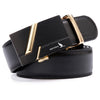 Luxury leather designer belt