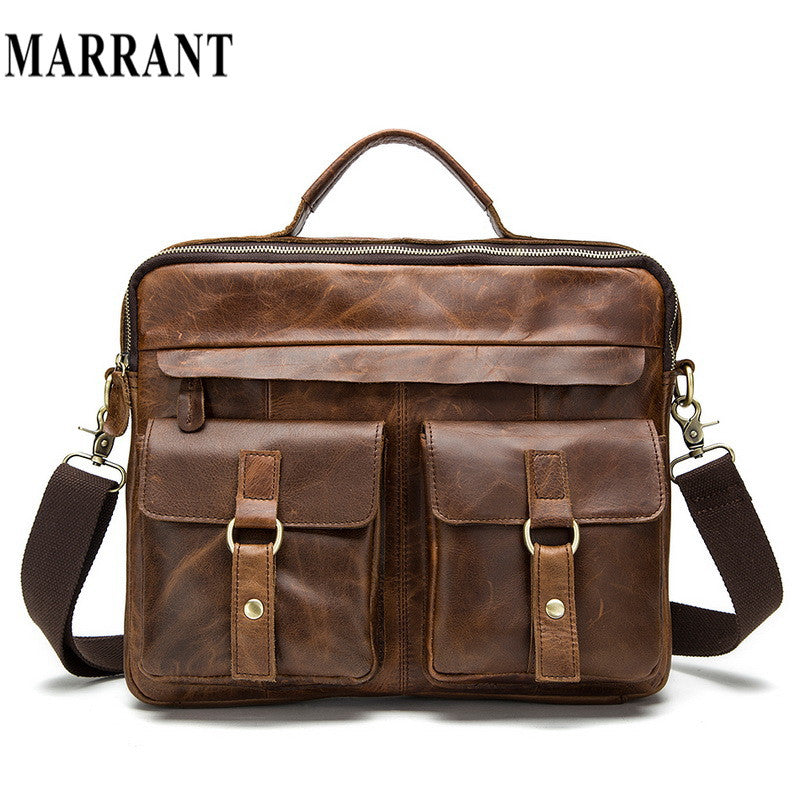 MARRANT Crazy Horse Genuine Leather Bag