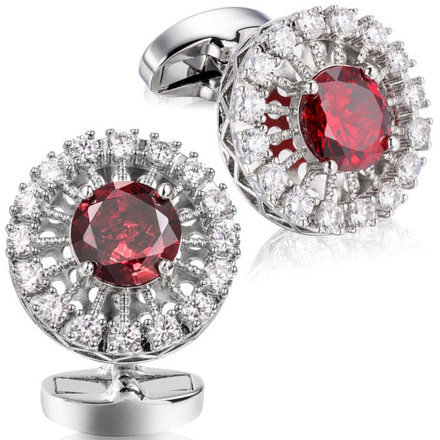 Luxury Crystal Cufflinks