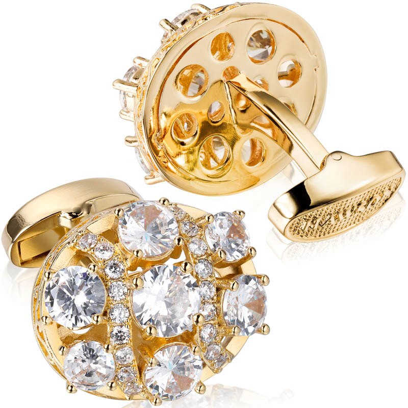 Luxury Crystal Cufflinks