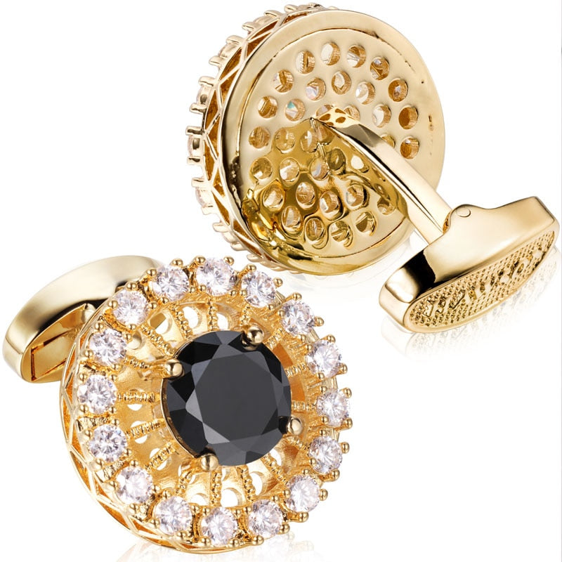 Luxury Crystal Cufflinks