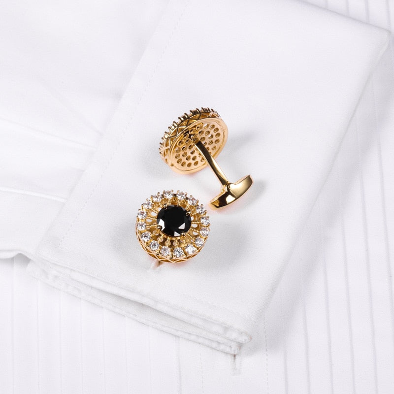 Luxury Crystal Cufflinks