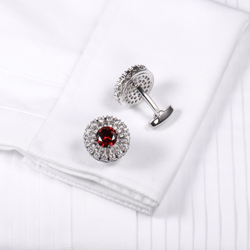 Luxury Crystal Cufflinks