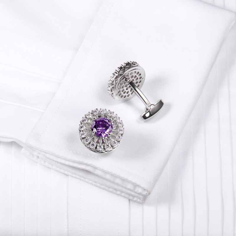 Luxury Crystal Cufflinks