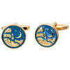 Night starry sky Cufflinks