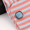 BLUE SILVER CUFFLINKS