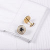 Gold / Silver Crystal Cufflinks