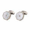 Mother Of Pearl Lines Cufflinks
