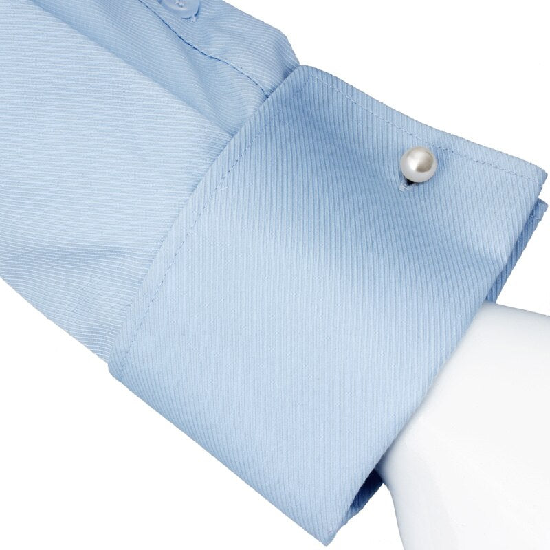 Pearl silver Cufflinks