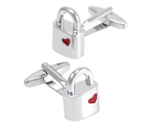 GUCCI INSPIRED SILVER PLATED CUFFLINKS