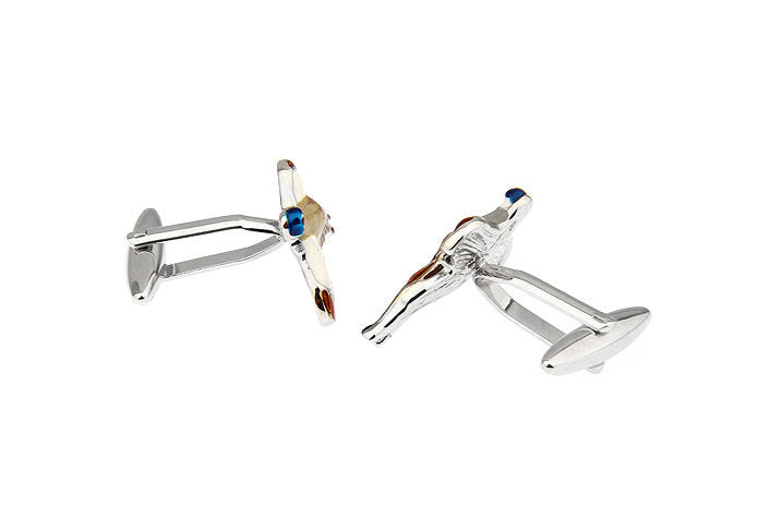 Flying Wild Goose Novelty Cufflinks