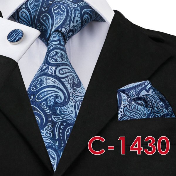 Silk Neck Tie Set