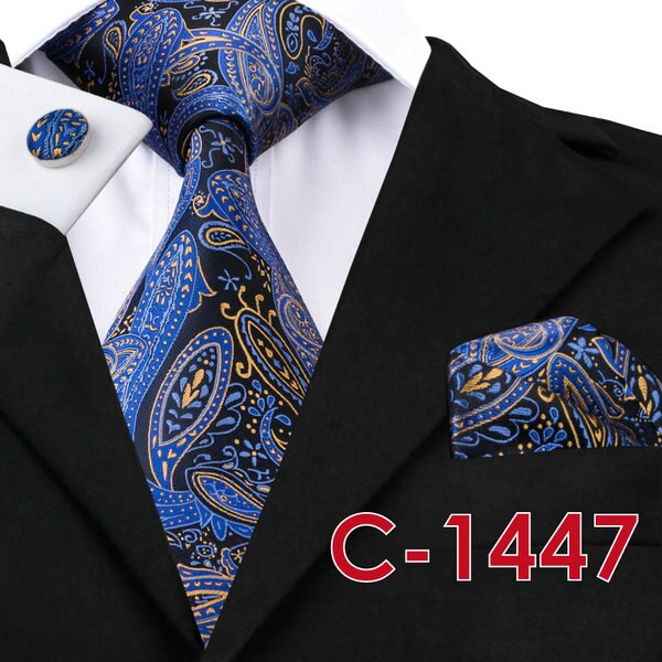 Silk Neck Tie Set