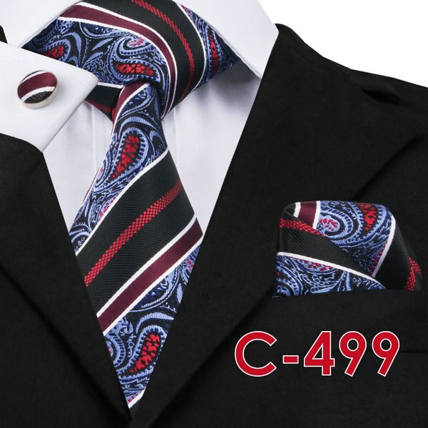 Silk Neck Tie Set