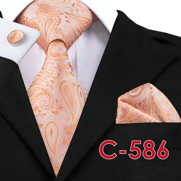 Silk Neck Tie Set